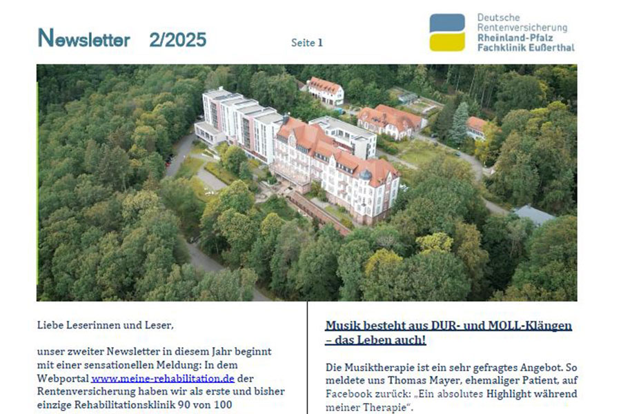 Cover des Newsletters Cover des Newsletters