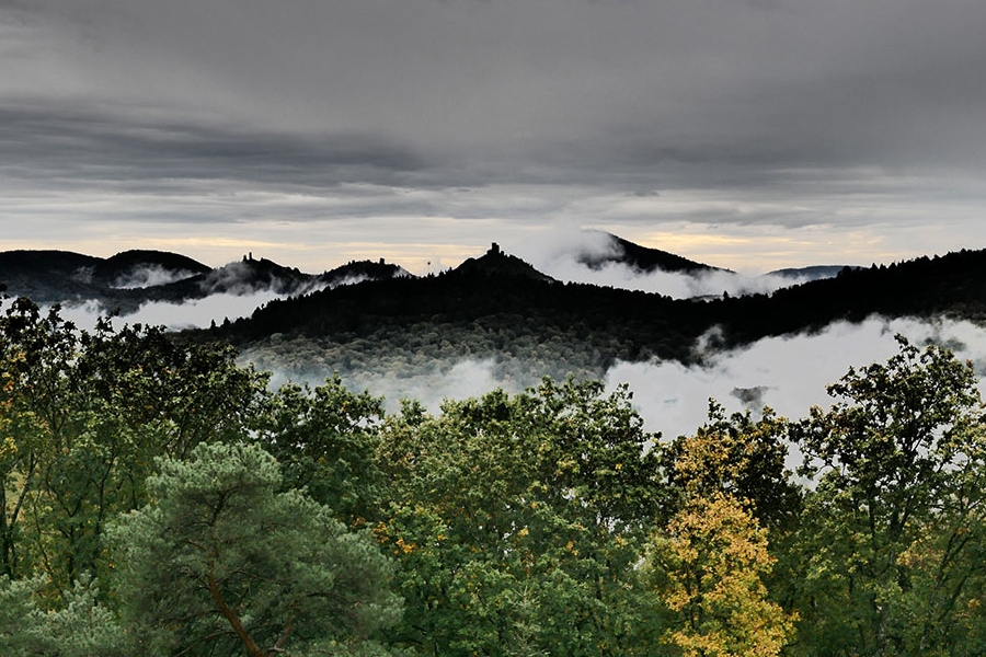 Blick auf Burgen Blick auf Burgen